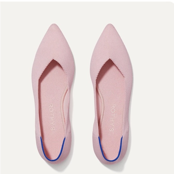 Rothy's Shoes - Rothy's Pink “The Point”Pointed Flats